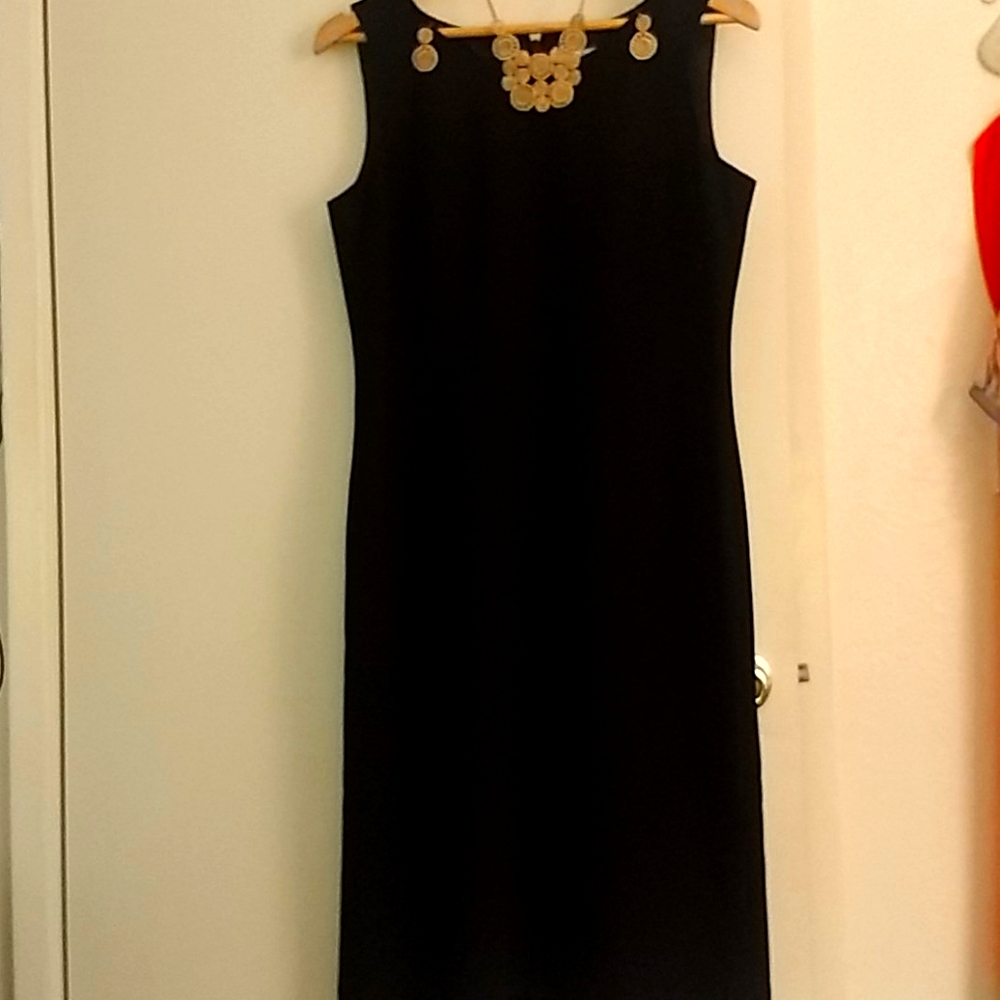 Ankle Lengths Black Sleeveless Dress